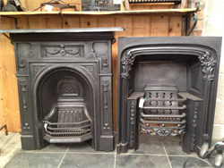 Cast Iron Fireplace Insert & Combination